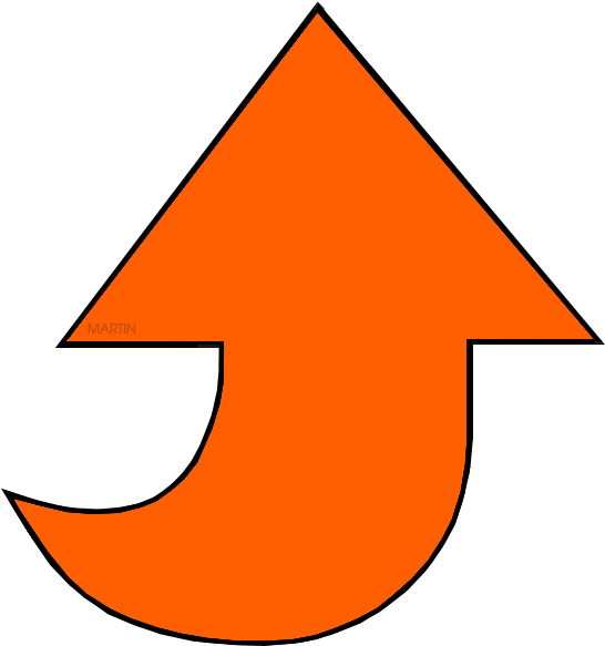 Orange Arrow - Superman Logo (576x648)