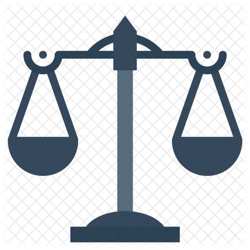 Law, Balance, Scale, Justice, Judicial, System, Legal - Symbol Justice System Png (512x512)
