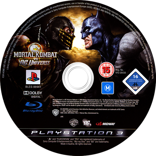 Mortal Kombat Vs - Mortal Kombat Vs Dc Universe (playstation 3) (500x500)