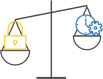 Data Security Balance Scale - Data Security Balance Scale (435x317)