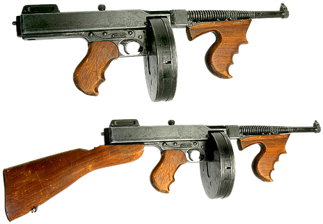 Adult Content Safesearch Gun Firearms Automatic Machine - Old Fashioned Guns Wine Stopper (492x340)