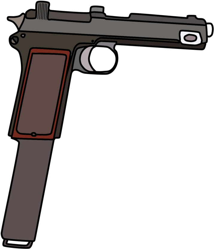 Steyr M1912 Machine Pistol By Whellerng - Steyr M1912 Machine Pistol (900x844)
