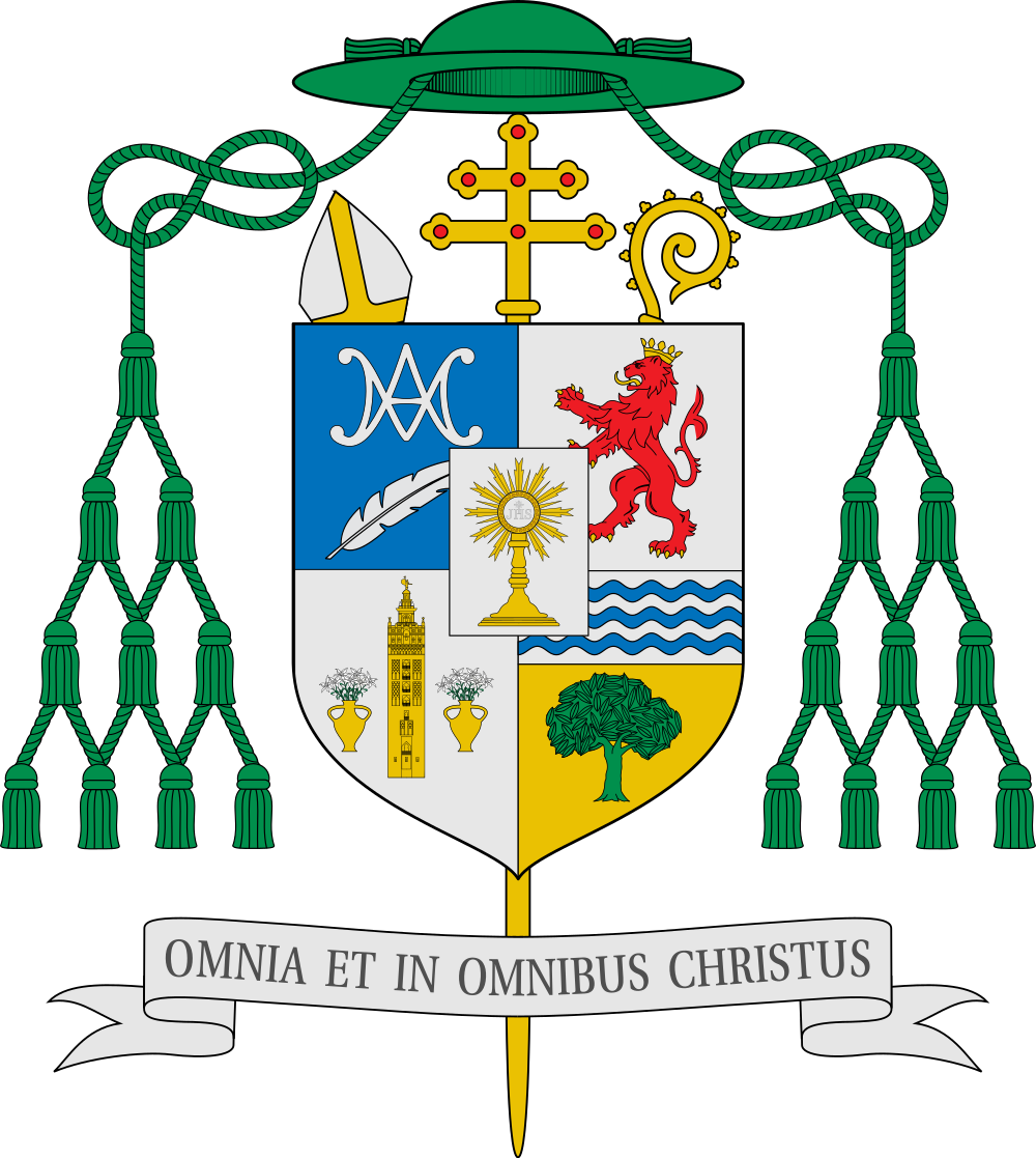 Open - Archbishop Tobin Coat Of Arms (1000x1117)