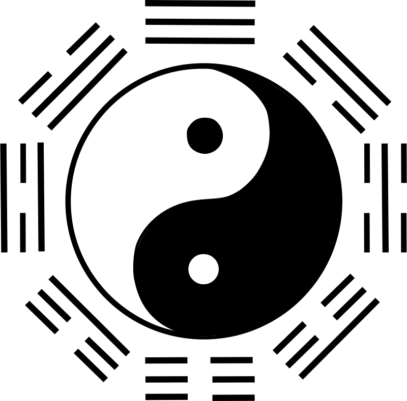 Similar Clip Art - Ying Yang Tai Chi (900x890)