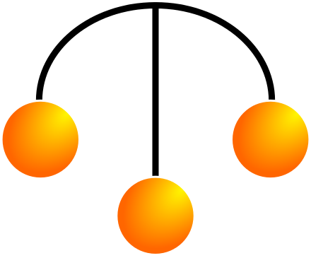 Three Purses Or Balls - Pawn Shop Logo Three Balls (500x415)