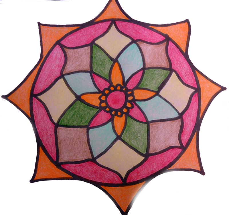 Mandala By Marlies Worley - Mandala (800x749)