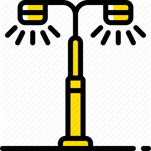 Lamp Post Clipart Lamplight - Street Light (512x512)