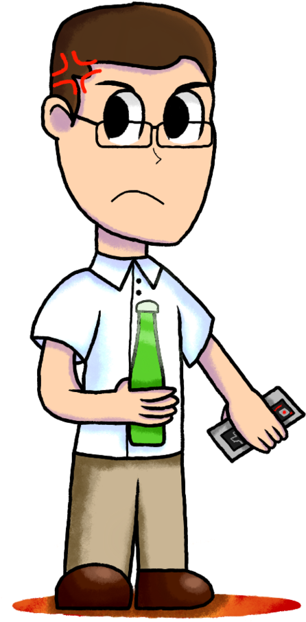 Angry Video Game Nerd - Angry Video Game Nerd (812x983)