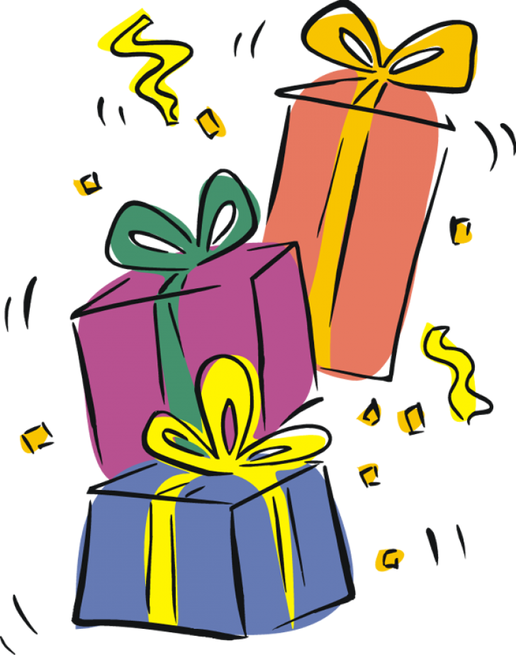 Permalink To Birthday Present Clipart Wedding Clipart - Gift Birthday Clip Art (728x925)