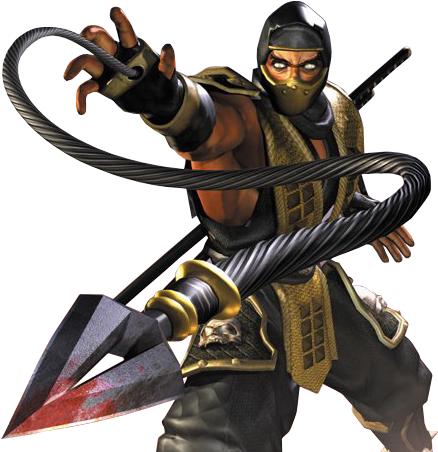 Mk - Scorpion Mortal Kombat Original (453x463)