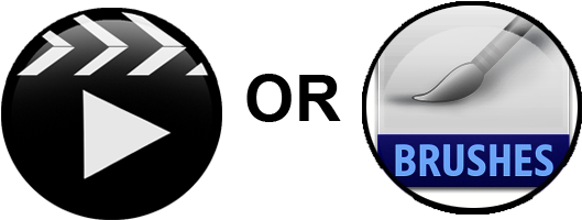 Silent Real Time Videos Or Brush Sets - Emblem (575x244)