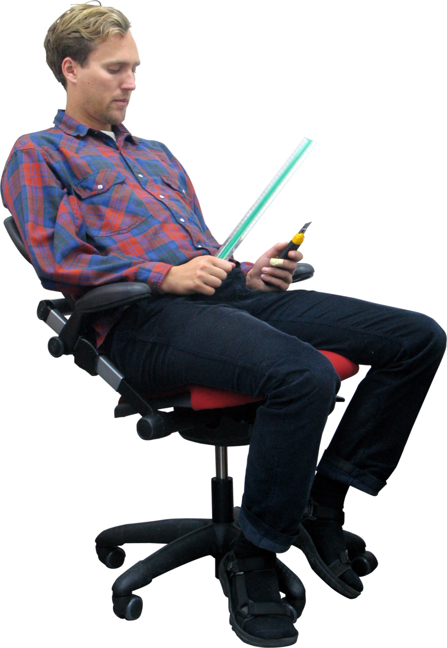 People - Person Sitting In Chair Transparent (883x1280)