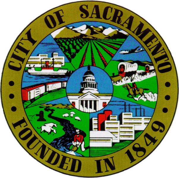 Seal Of Sacramento, California - City Of Sacramento Seal (603x600)