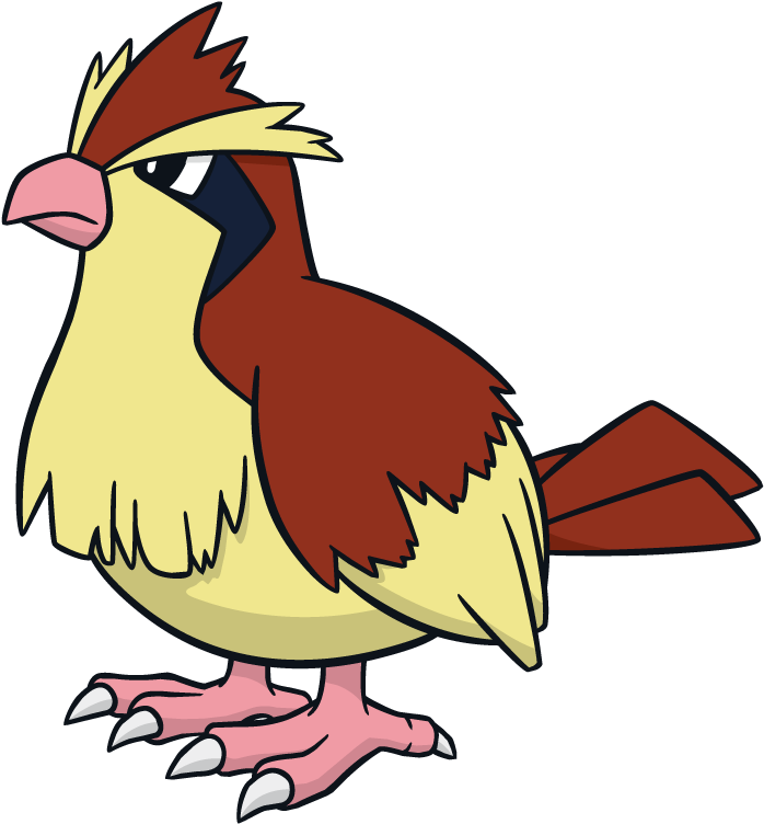 Pidgey Pokemon Character Vector Art - Pokemon Pidgey (800x800)
