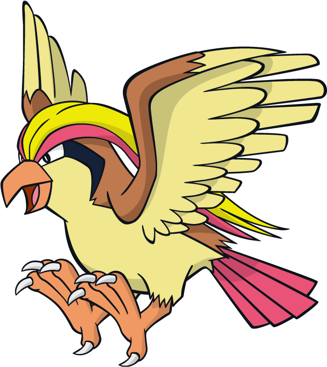 Pidgeot Pokemon Character Vector Art - Pidgeot Pokemon (800x800)