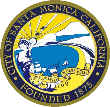 Seal Of Santa Monica, California - City Of Santa Monica Seal (382x374)