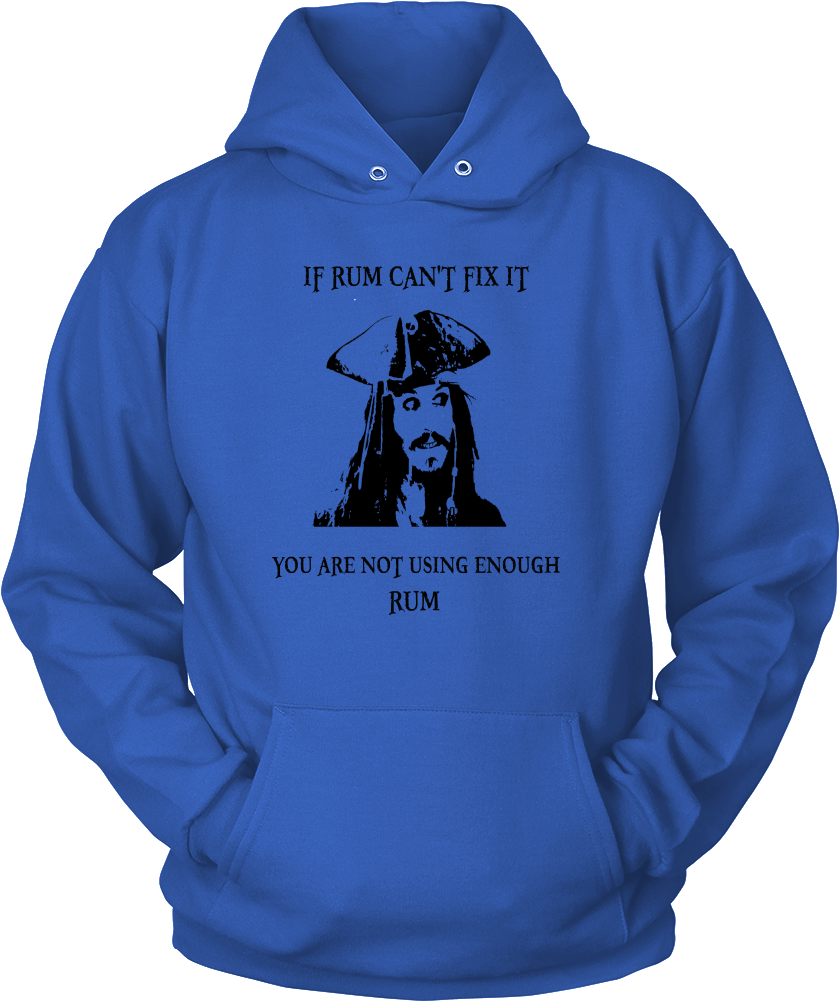 Jack Sparrow Not Enough Rum T-shirt - King S Are Born In May (1000x1000)