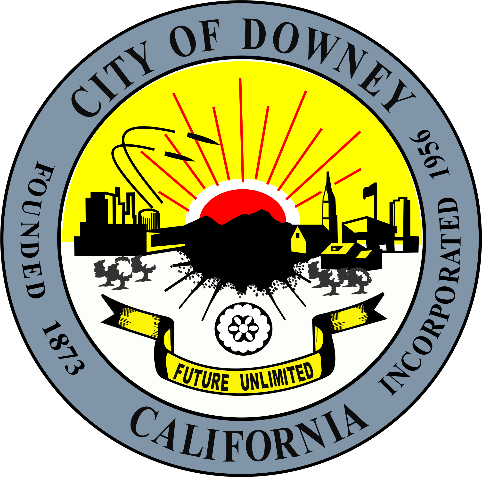 Open - City Of Downey Seal (2000x1980)