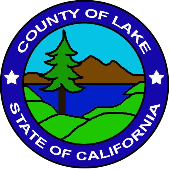 Seal Of Lake County, California - Lake County, California (587x589)