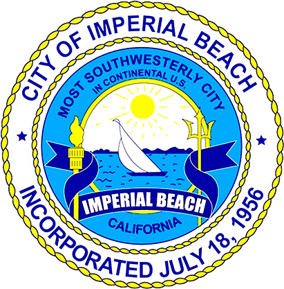 Official Seal Of The City Of Imperial Beach, Ca - City Of Imperial Beach (411x417)