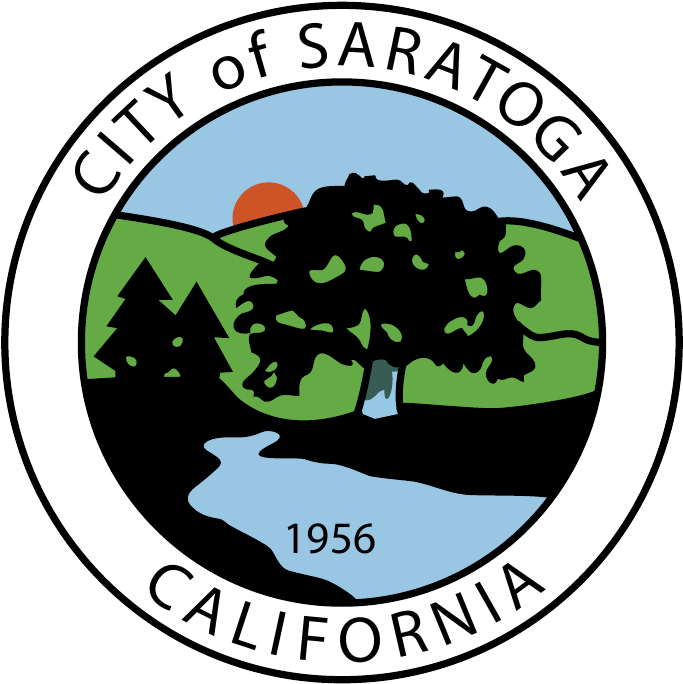 Saratoga California Seal - Saratoga (696x696)