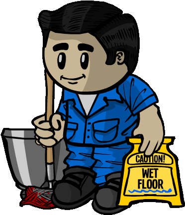 Janitor - Town Of Salem Janitor (384x448)