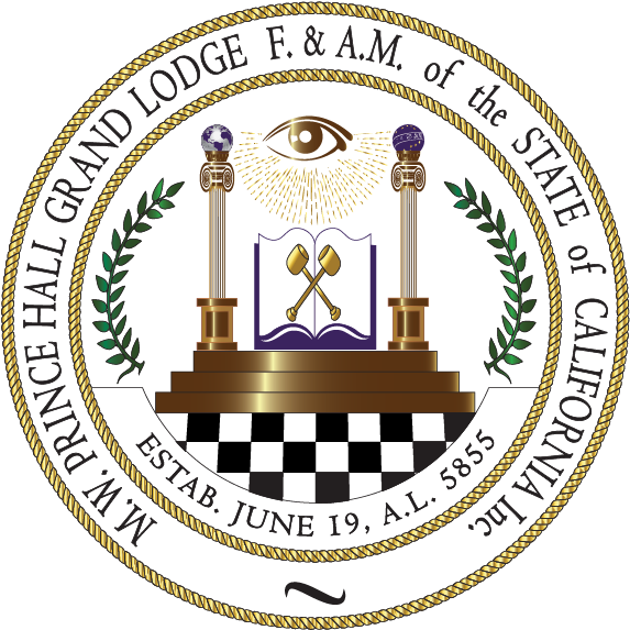 Most Worshipful Prince Hall Grand Lodge California - Prince Hall Grand Lodge (588x588)