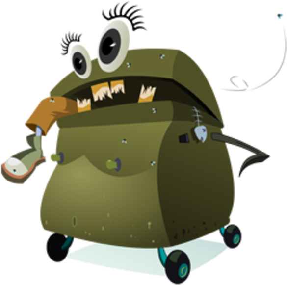 Oscar The Grouch Plush Sesame Street 16in Nanco 2003 - Trash Smiley (600x600)