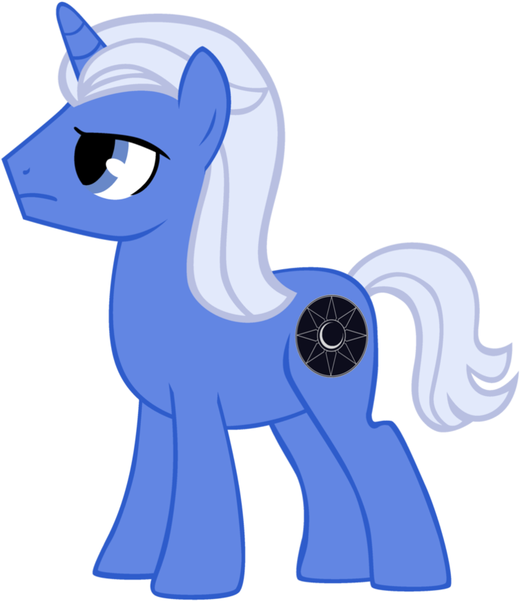 Black Horse Blue Eye For Kids - My Little Pony Boy Base (894x894)