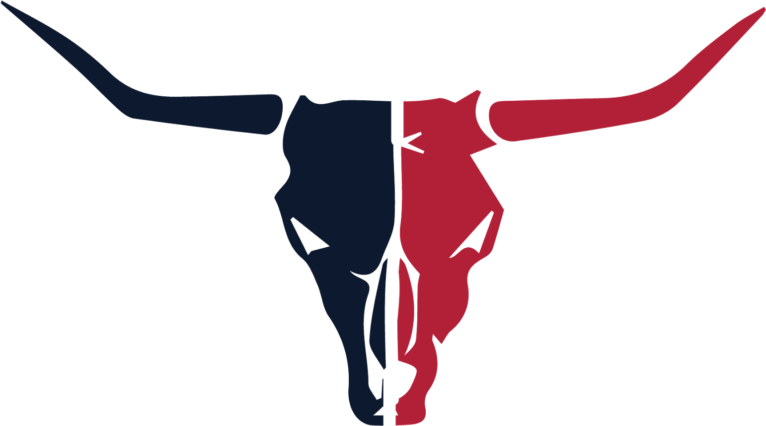 Free Houston Texans Png Transparent Image - Bull Skull Black And White.