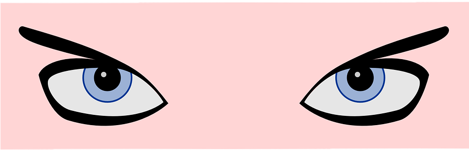 Gaze Clipart Romantic - Eye (960x480)