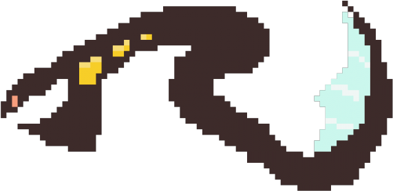 Eels Clipart Pixel Art - Eel Pixel Art (640x480)