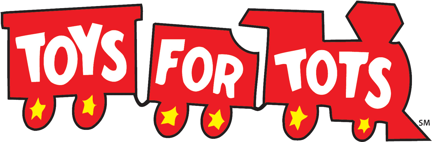 All Donations Will Be Given To Toys For Tots To Help - Toys For Tots Train (1500x586)