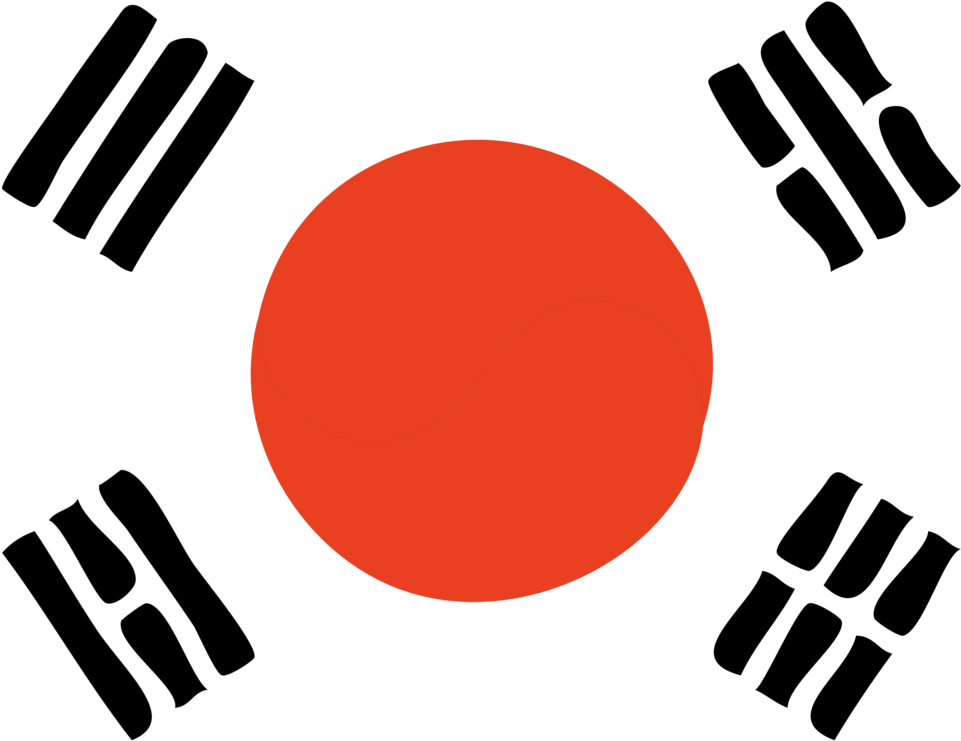 Korean Japanese Flag By Chriswillar - Japan And Korea Flag (1032x774)