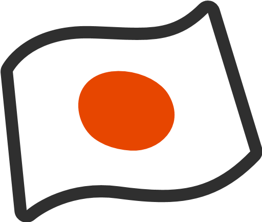 Flag Of Japan Emoji - Korea Japan China Flag Emoji (512x512)