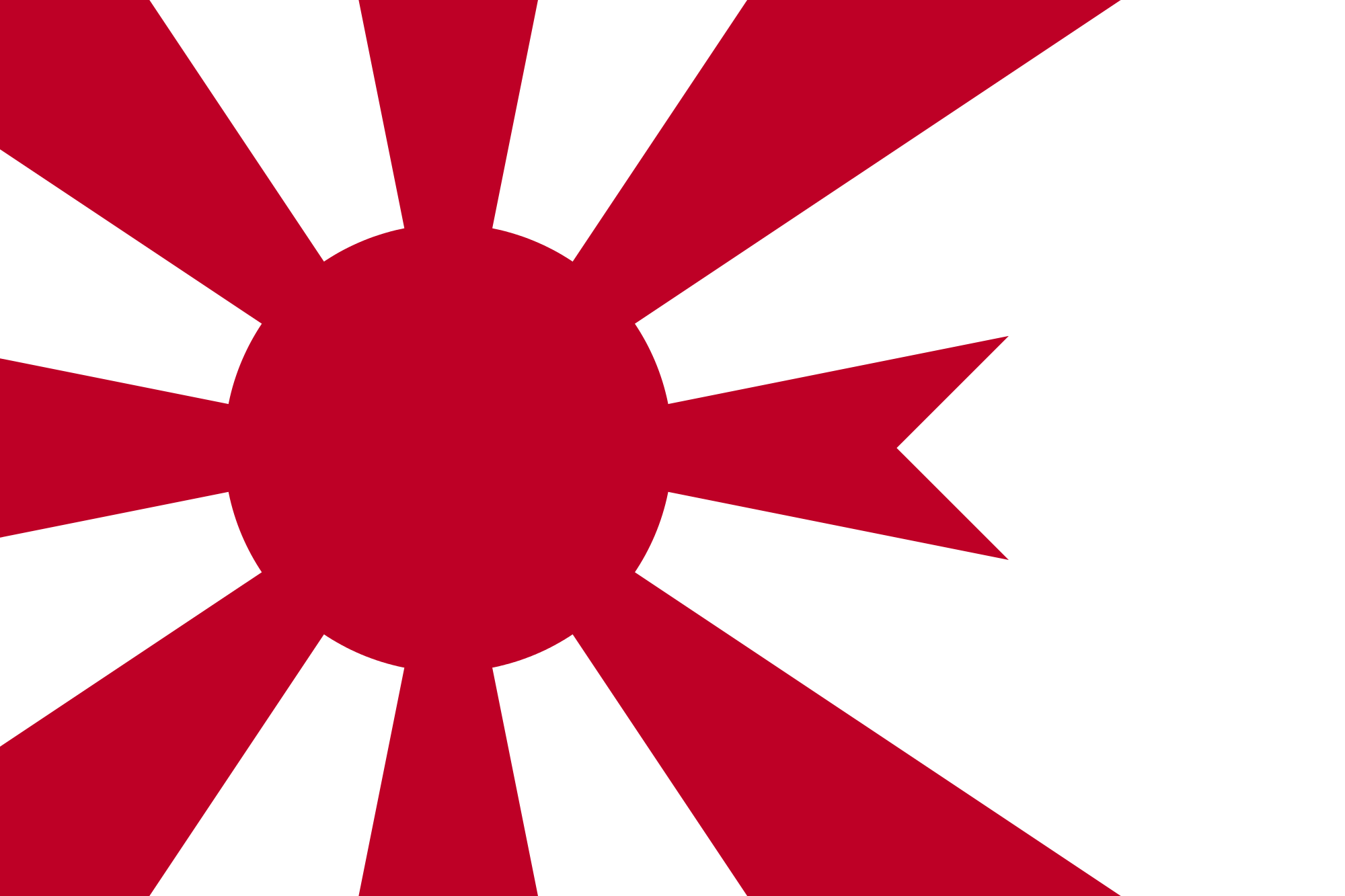 Open - Imperial Japan Flag Svg (2000x1333)