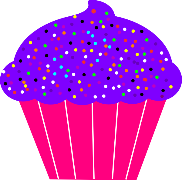 Cupcake Clip Art At Clker - Cupcake Pictures Clip Art (600x594)