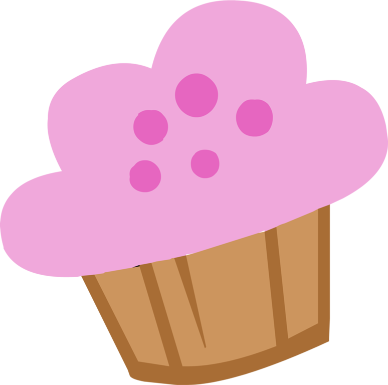 Ponymaker Cupcake - Mlp Muffin Cutie Mark (2878x2857)