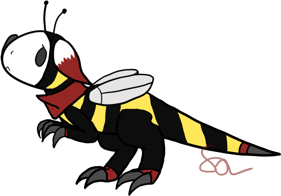 This Shit Is The Bees Knees By Mythologicalcarrot - Cartoon (1000x700)