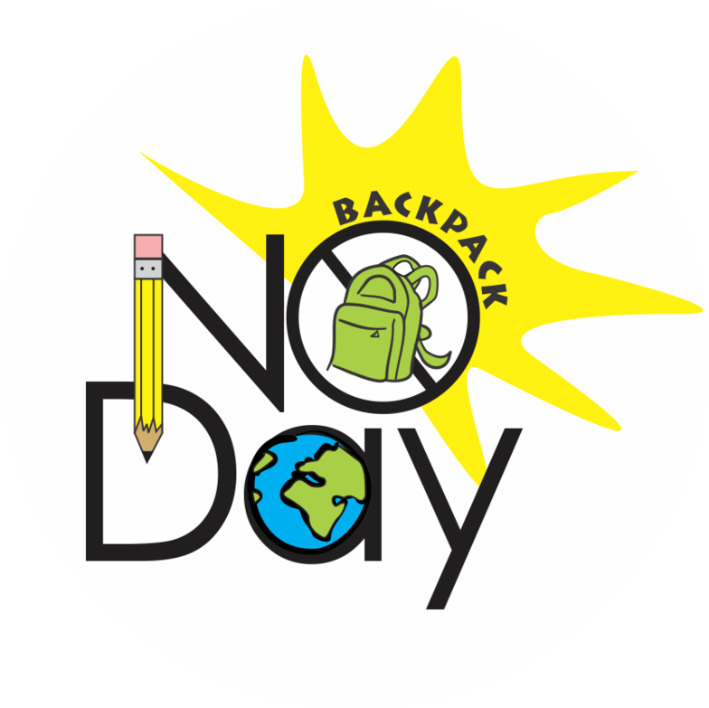 Sponsor A No Backpack Day At Your School - No Backpack Day (784x783)
