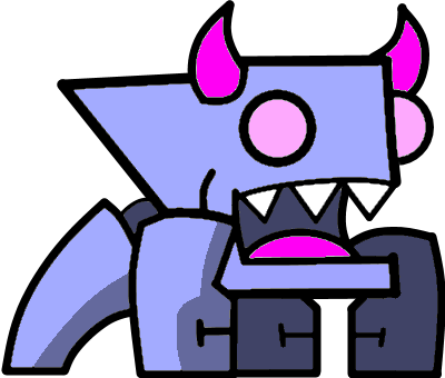 65 Lava Shards Spider In Seal's Colours By Mrblock28 - Geometry Dash 65 Lava Shards (400x340)