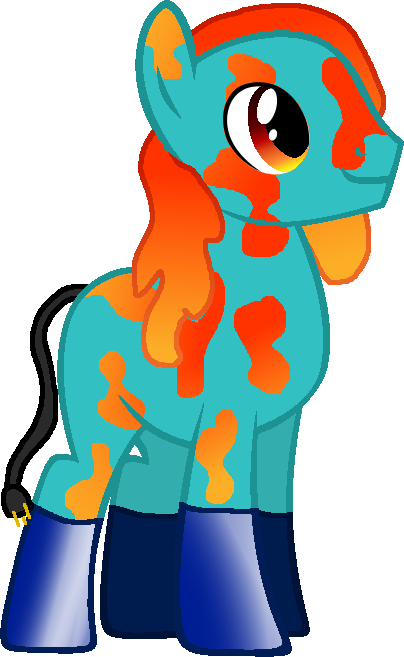 Lava Lamp Pony Mascot Entry By Seraphinefrost - Mlp Lava Lamp Pony (404x657)