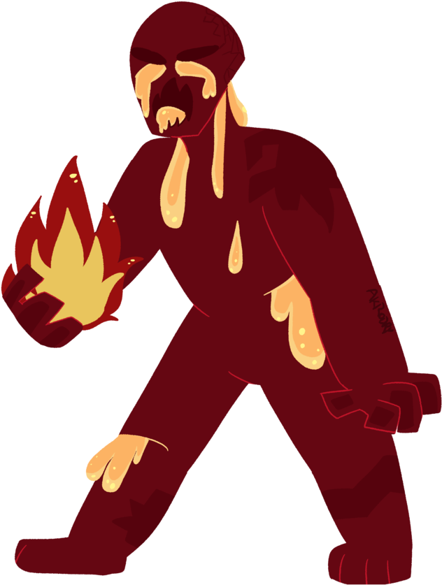 Lava Monster Or Something By Ak-rodry - Illustration (894x894)