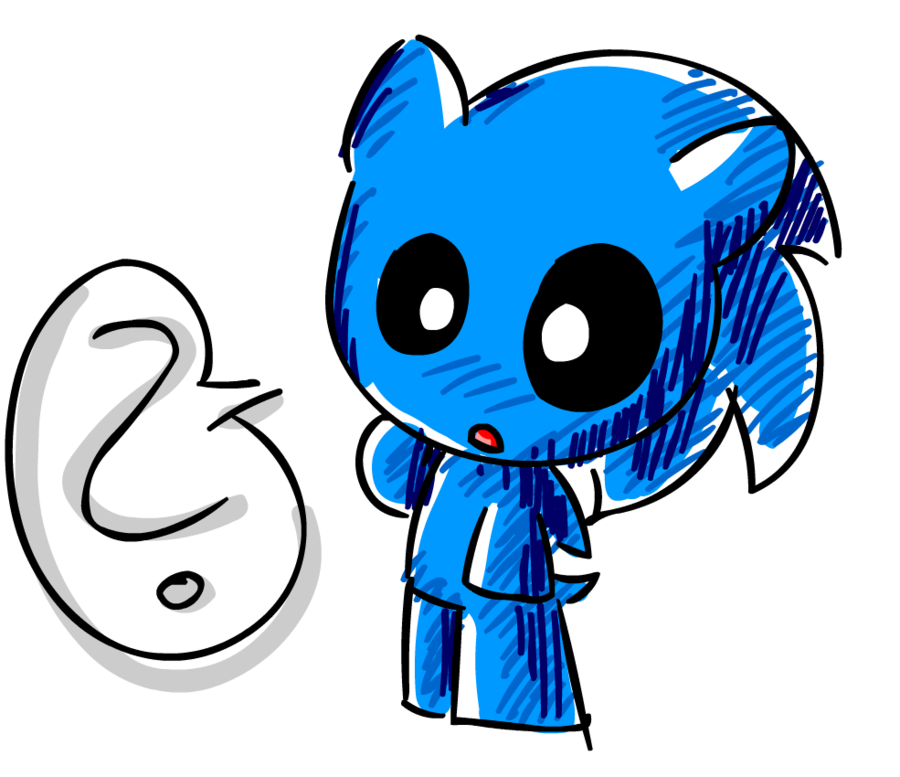 Chibi Questionmark By Leniproduction On Deviantart - Cute Question Mark Gif (900x777)