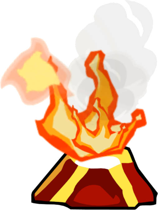 Lava Spout - Lava Scribblenauts Unlimited Png (507x674)