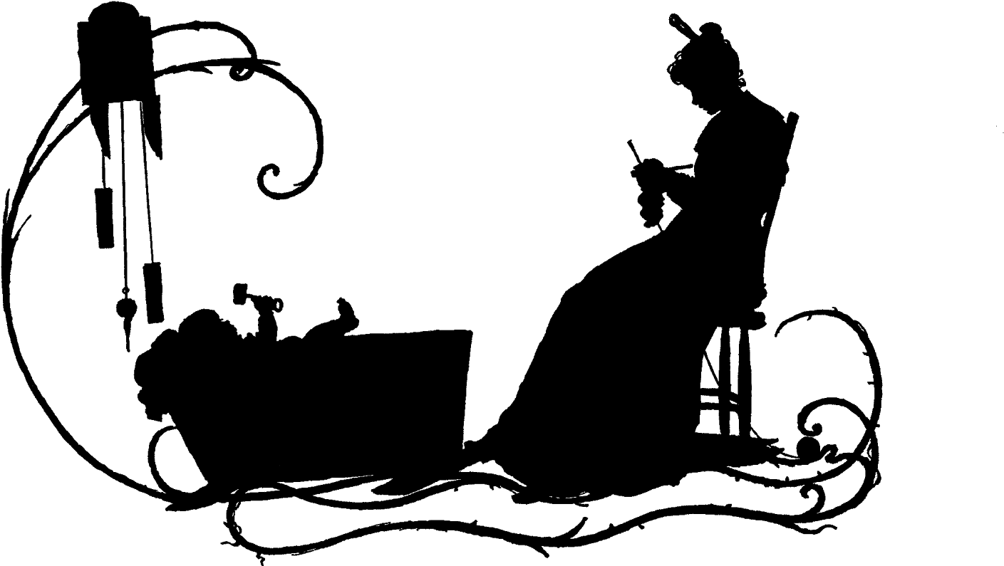 Mother - Cradle Silhouette (1600x1158)