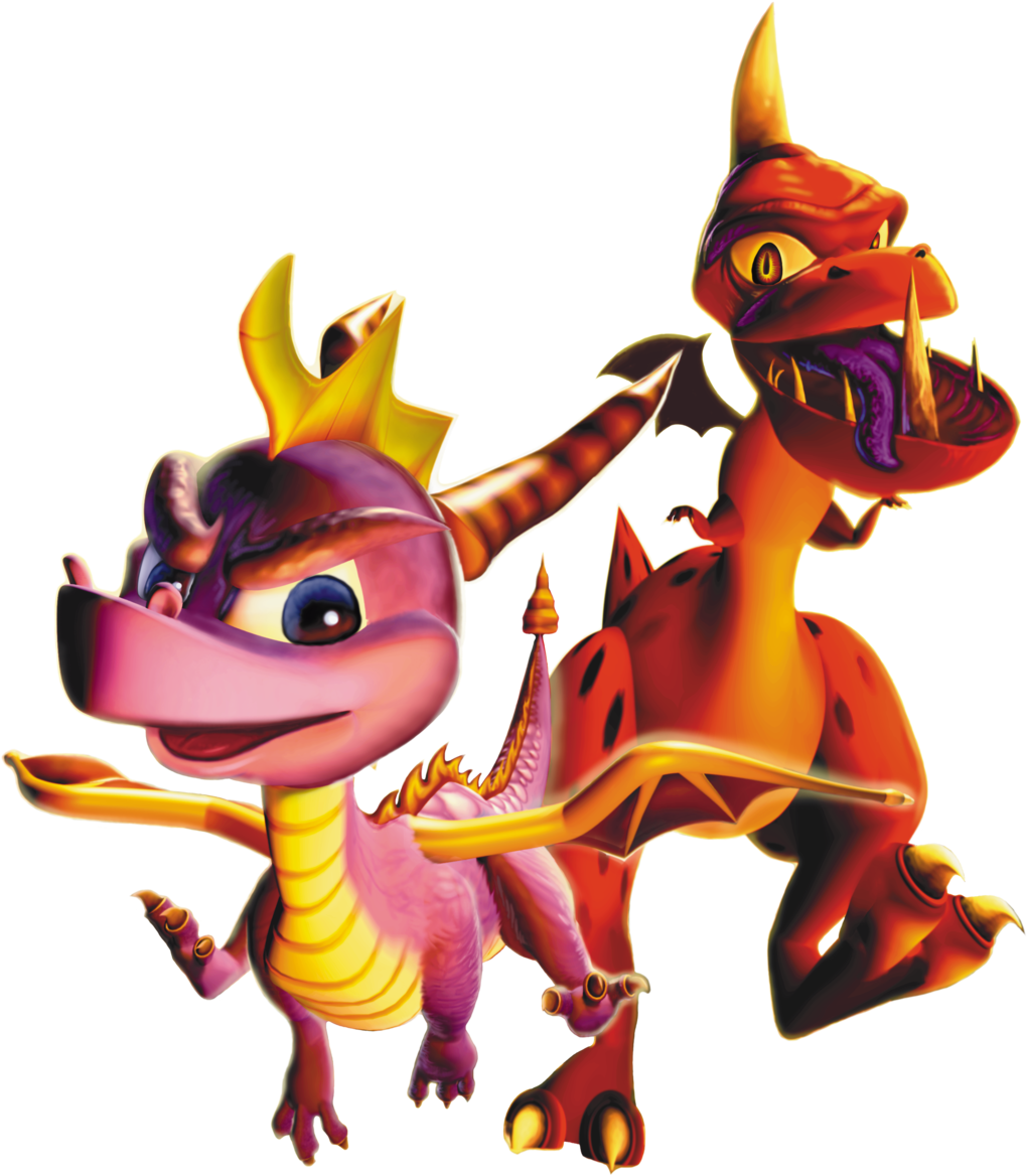 Spyro - Spyro 2 Gateway To Glimmer (1024x1175)