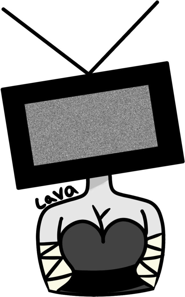 Omg It's A Fucking Tv Head With Tits By Lavakittydraws - Omg It's A Fucking Tv Head With Tits By Lavakittydraws (735x1086)