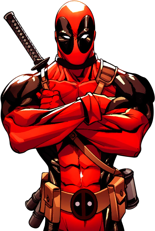 Deadpool Vs Smiley - Deadpool Comic (600x850)