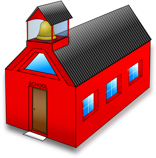 Building School Clipart - School Png (559x561)
